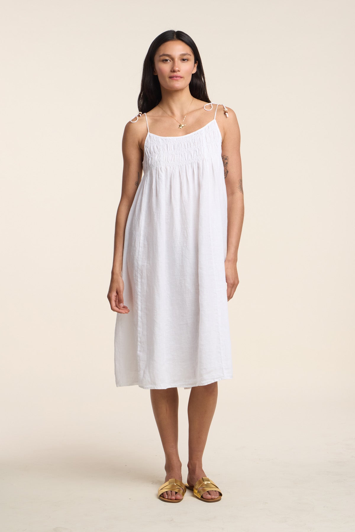 TERESA LINEN DRESS