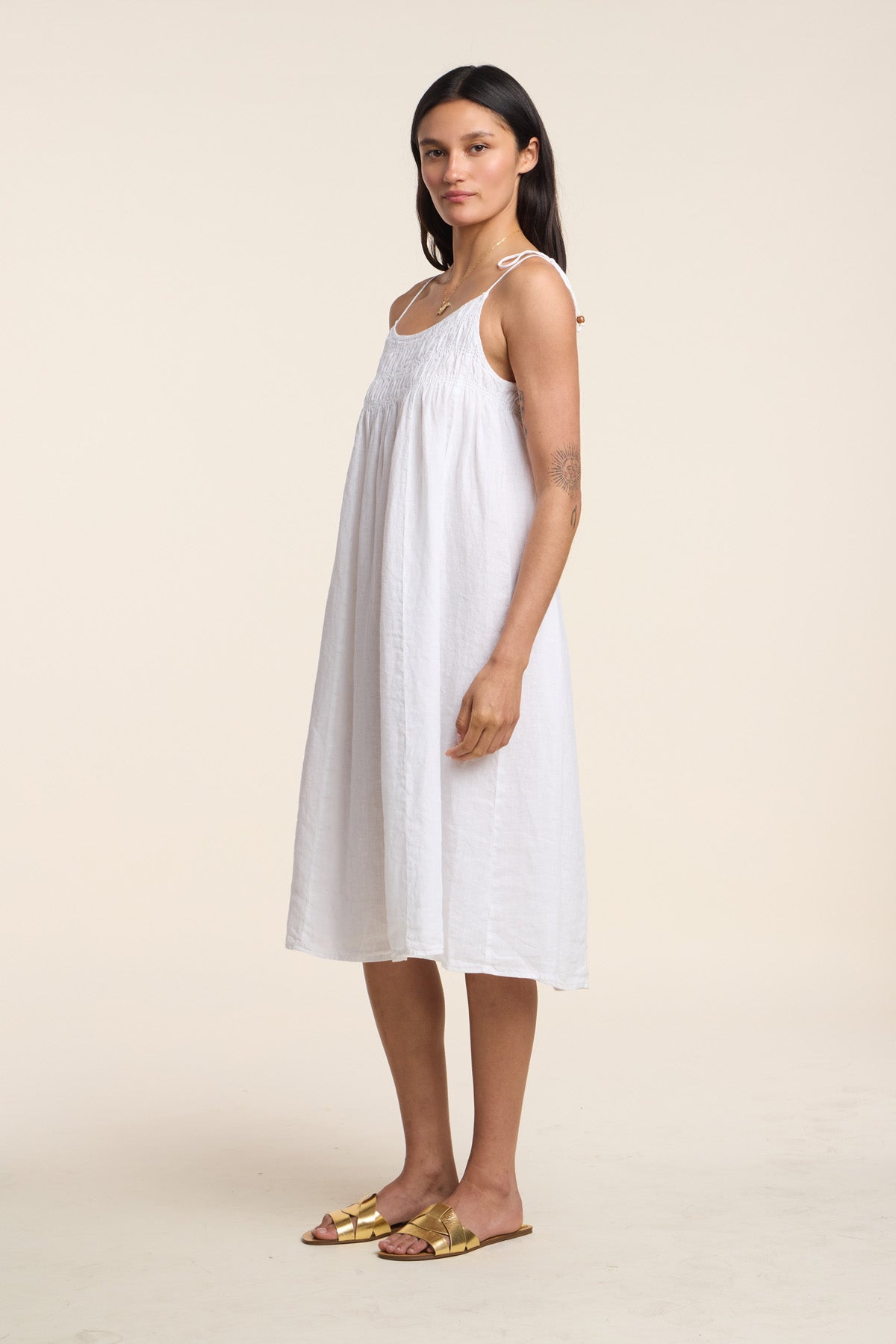 TERESA LINEN DRESS