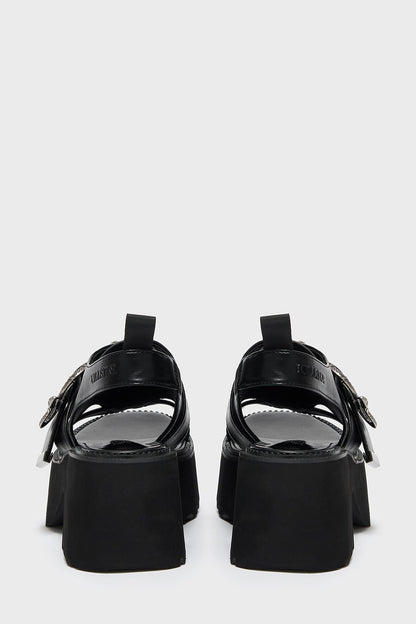 The Hollow Snake Buckle Sandal