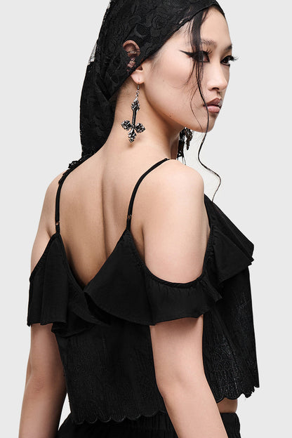 Thorned Spire Off The Shoulder Top