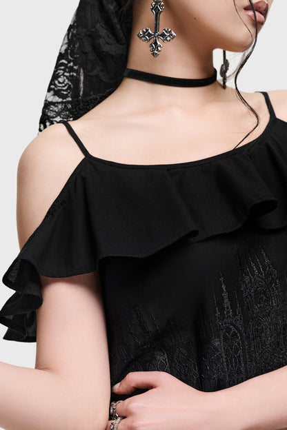 Thorned Spire Off The Shoulder Top