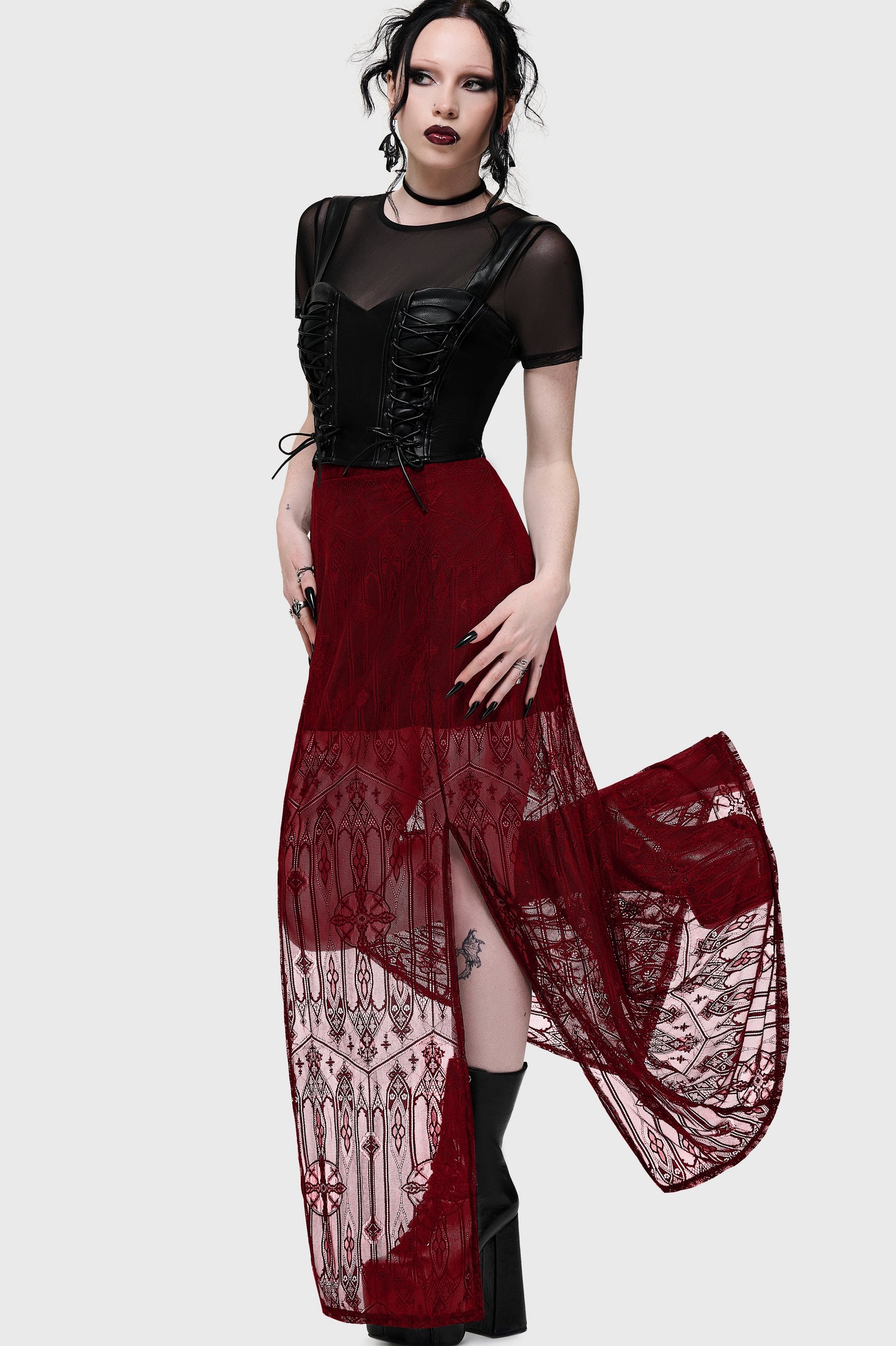 Transept Maxi Skirt