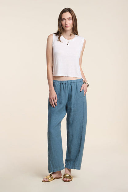 CELINE HEAVY LINEN PANT