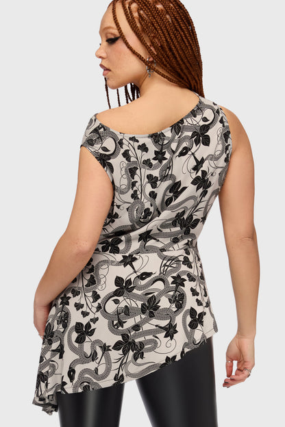 Venomous Rose Asymmetric Top