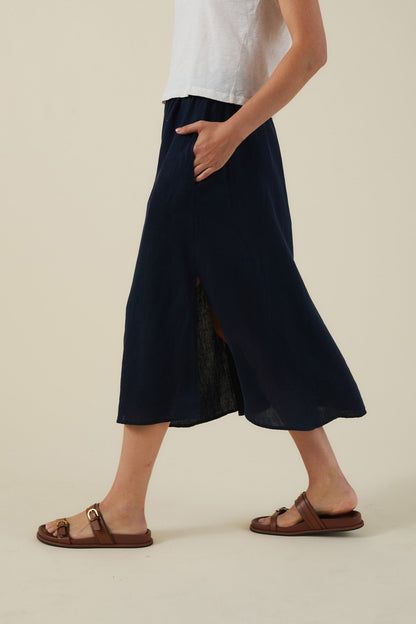 VIRGINIA LINEN SKIRT
