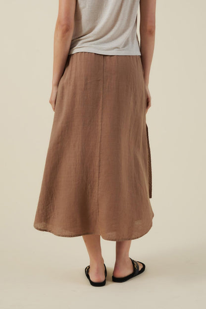 VIRGINIA LINEN SKIRT