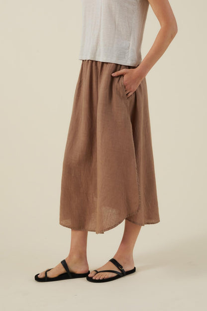VIRGINIA LINEN SKIRT