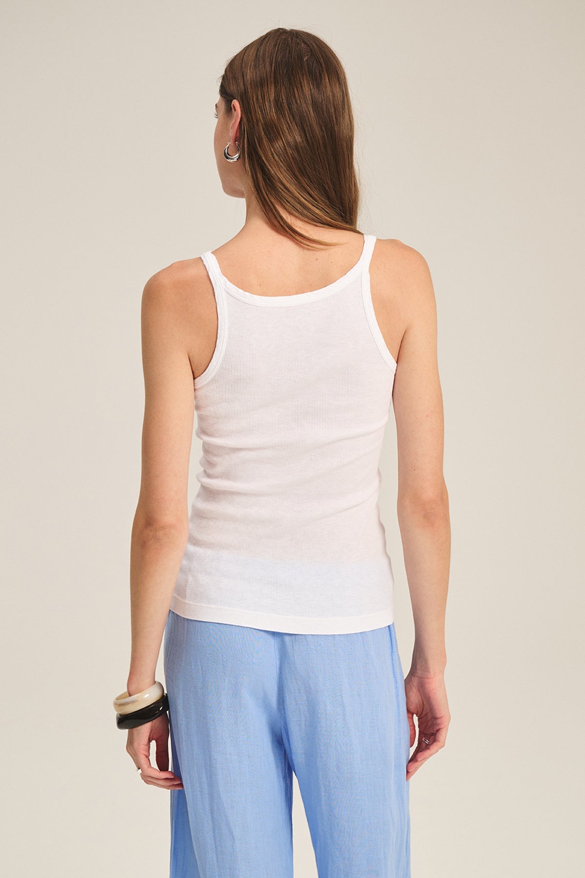 ALIZA RIBBED LAYERING TANK