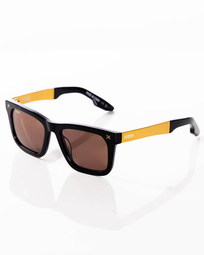 Anvil Metal Sunglasses - Brown & Bronze