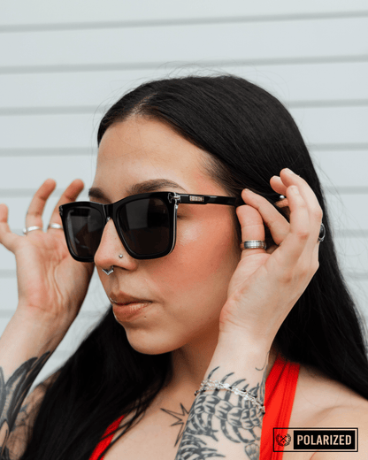 Anvil Sunglasses - Murked & Gray Polarized