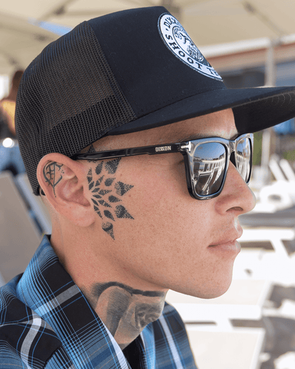 Anvil Sunglasses - Polished Black & Gray