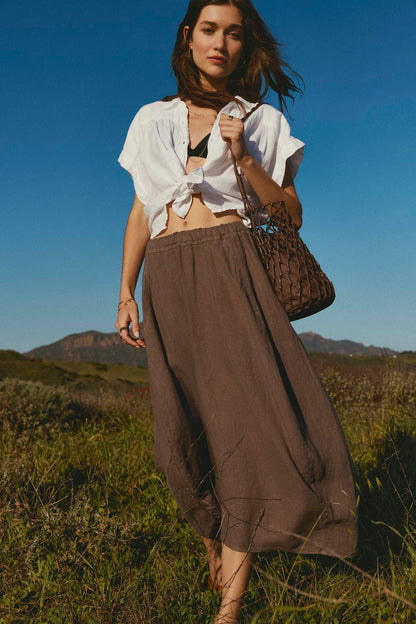 ARIA LINEN TOP