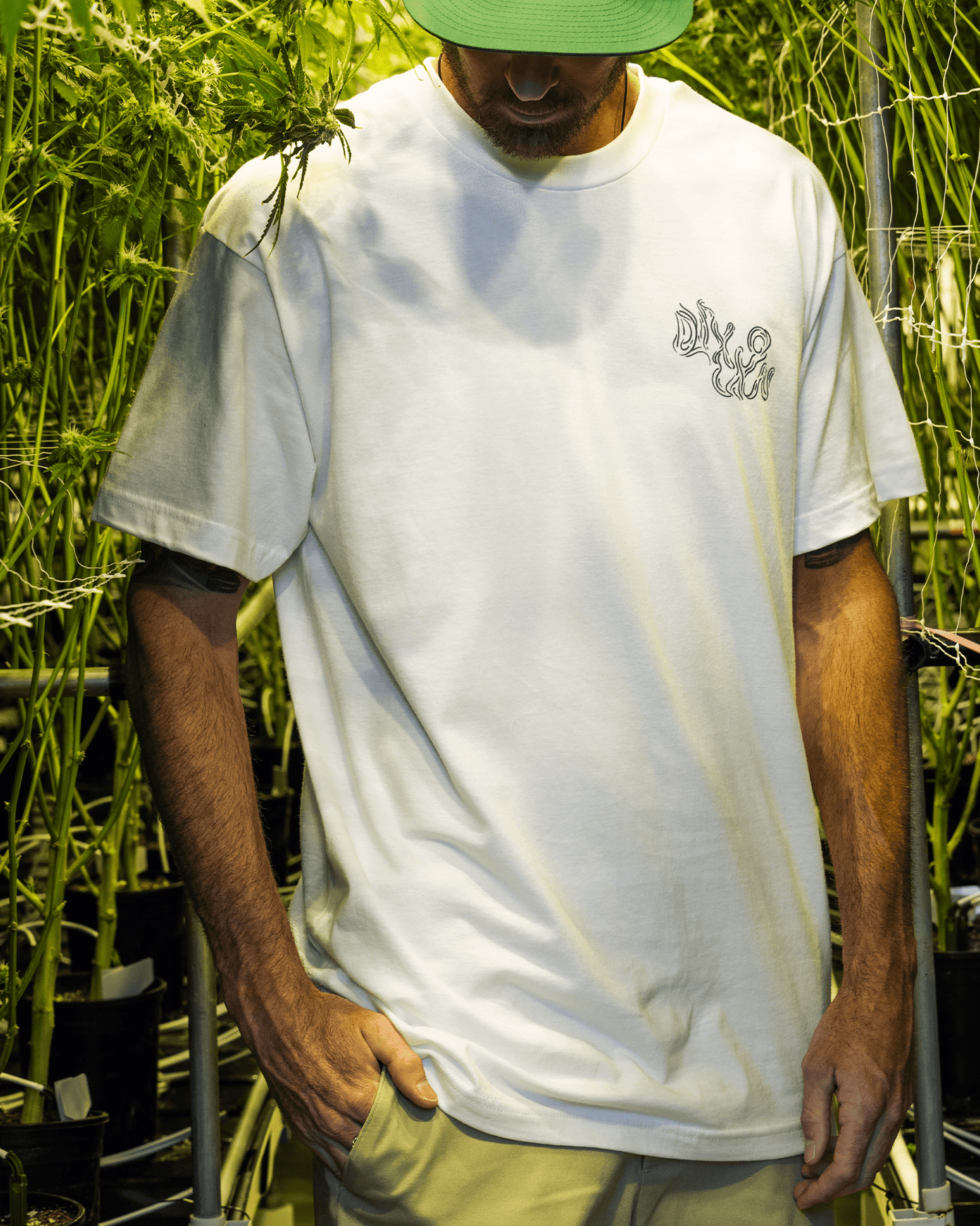 Ash Tray T-Shirt - White