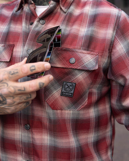 Ashford Sherpa Lined Flannel Jacket