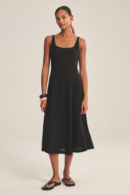 AUSTEN LINEN DRESS