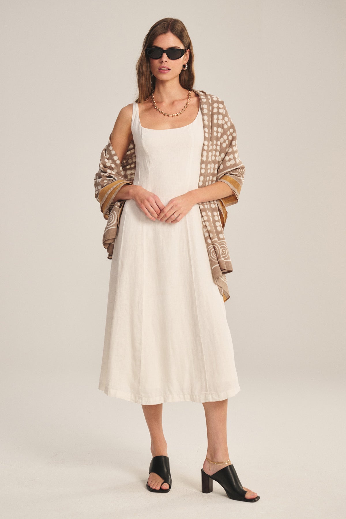 AUSTEN LINEN DRESS