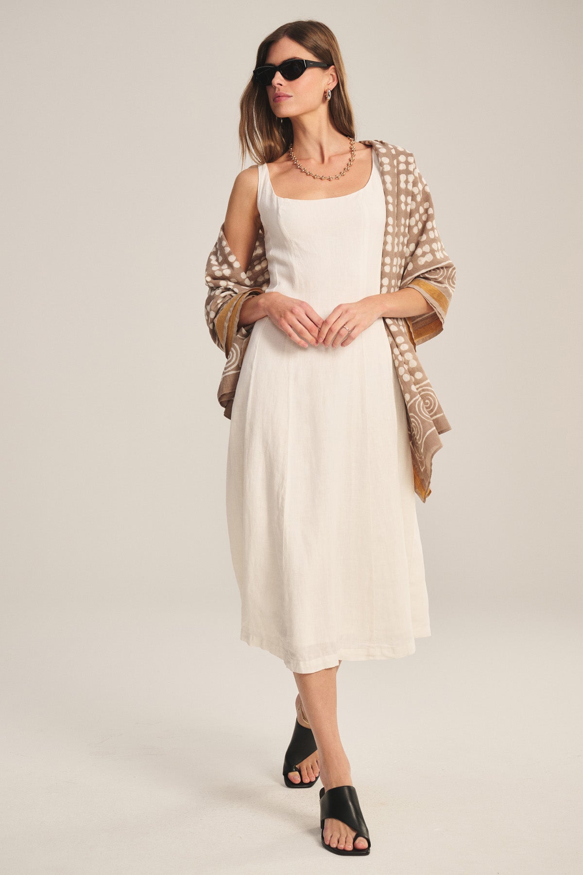 AUSTEN LINEN DRESS