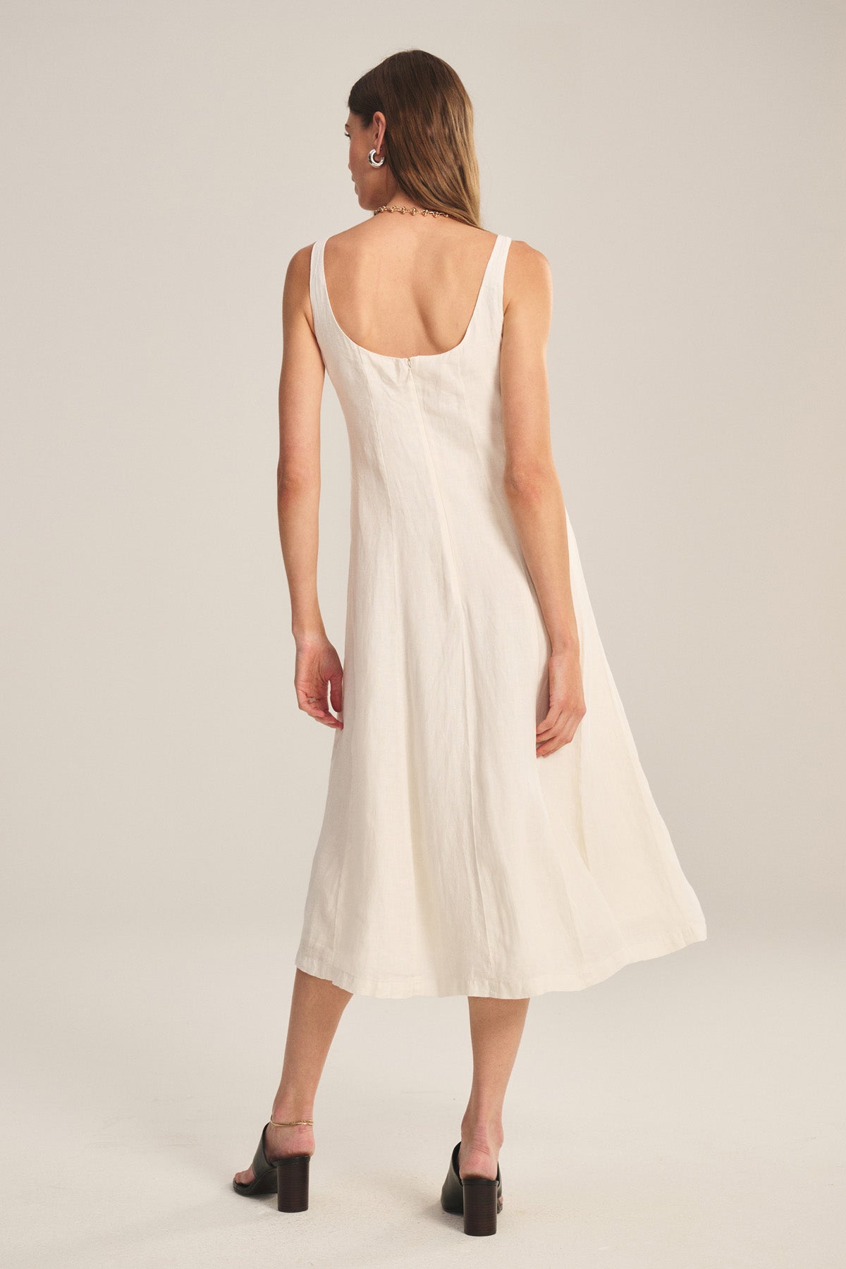 AUSTEN LINEN DRESS