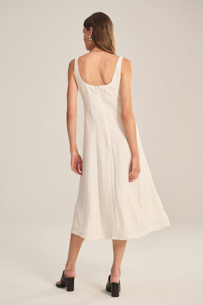 AUSTEN LINEN DRESS