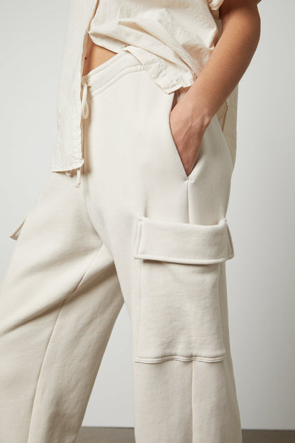 LUMI DRAWSTRING WAIST SWEATPANT