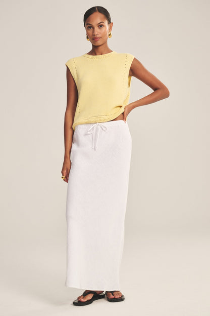 BEKA HEAVY LINEN SKIRT