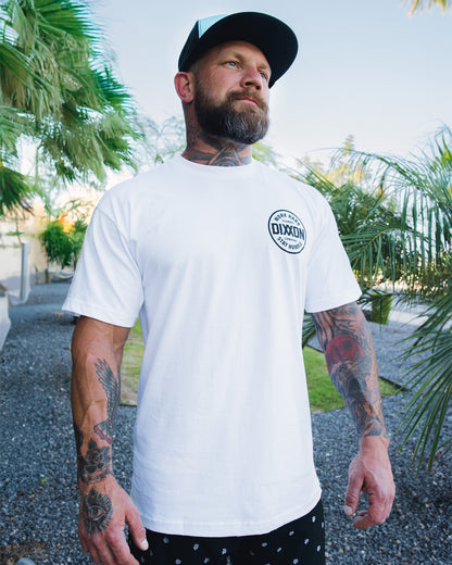 Black Nuevo Corpo T-Shirt - White