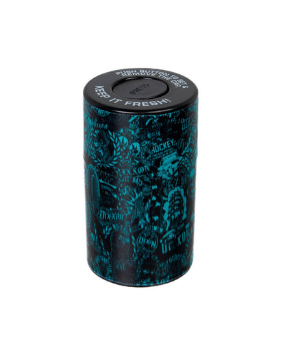 Black & Aqua Blue Weed Travel Kit