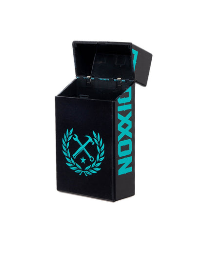 Black & Aqua Blue Weed Travel Kit