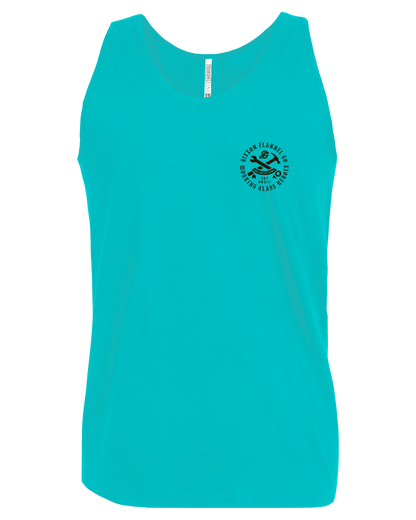 Black Working Class Badge Tank - Tiffany