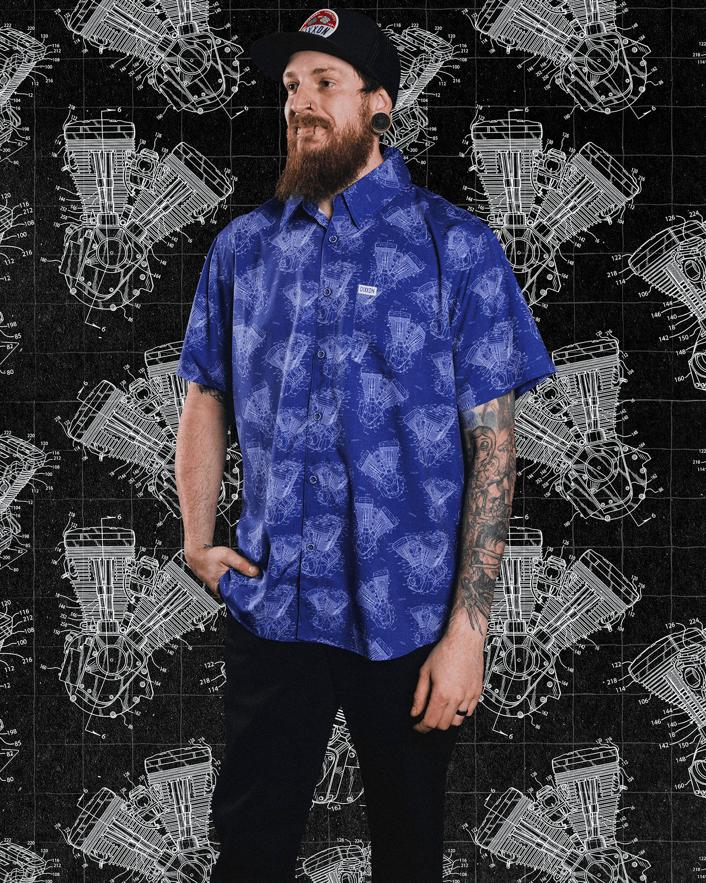 Blueprint Party Shirt