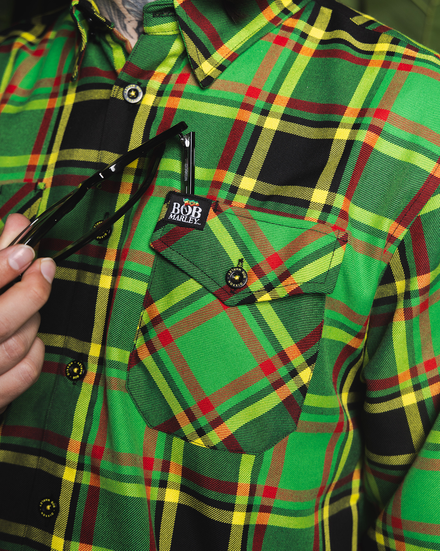 Bob Marley 2026 Flannel