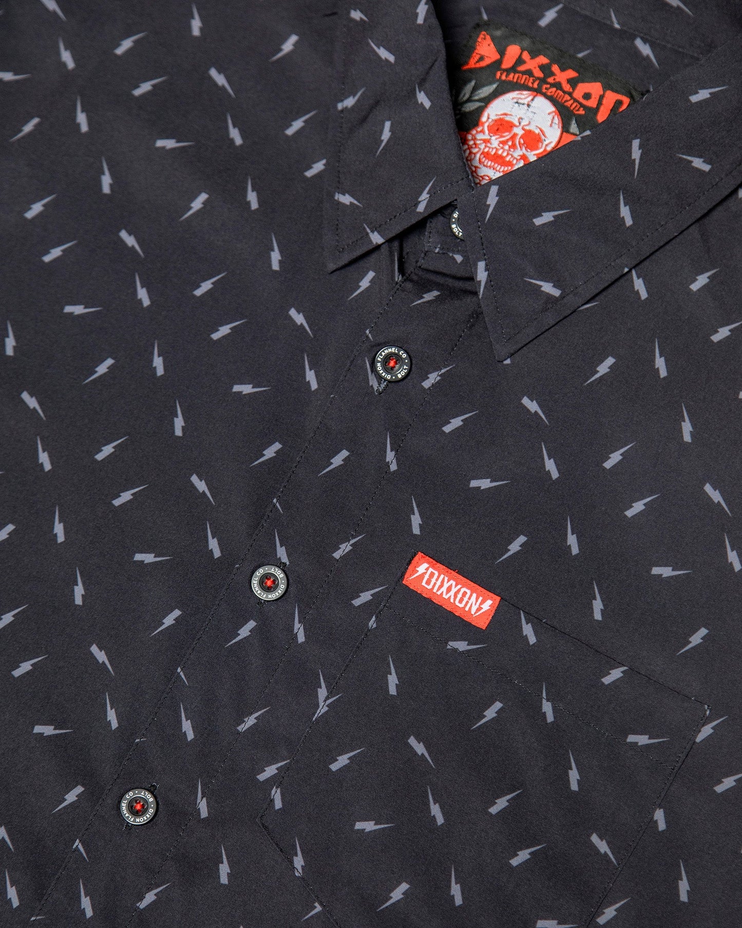 Bolt Party Shirt - Black & Gray
