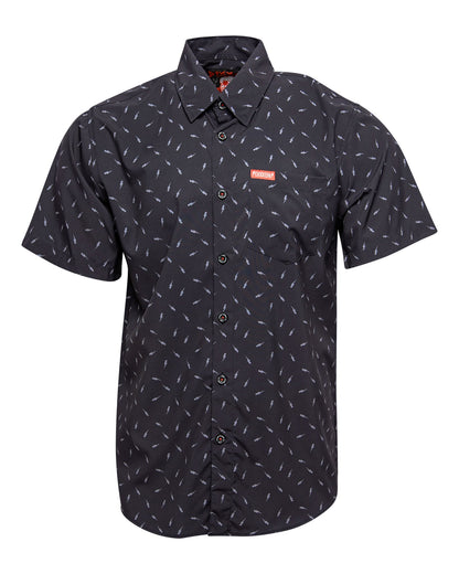 Bolt Party Shirt - Black & Gray