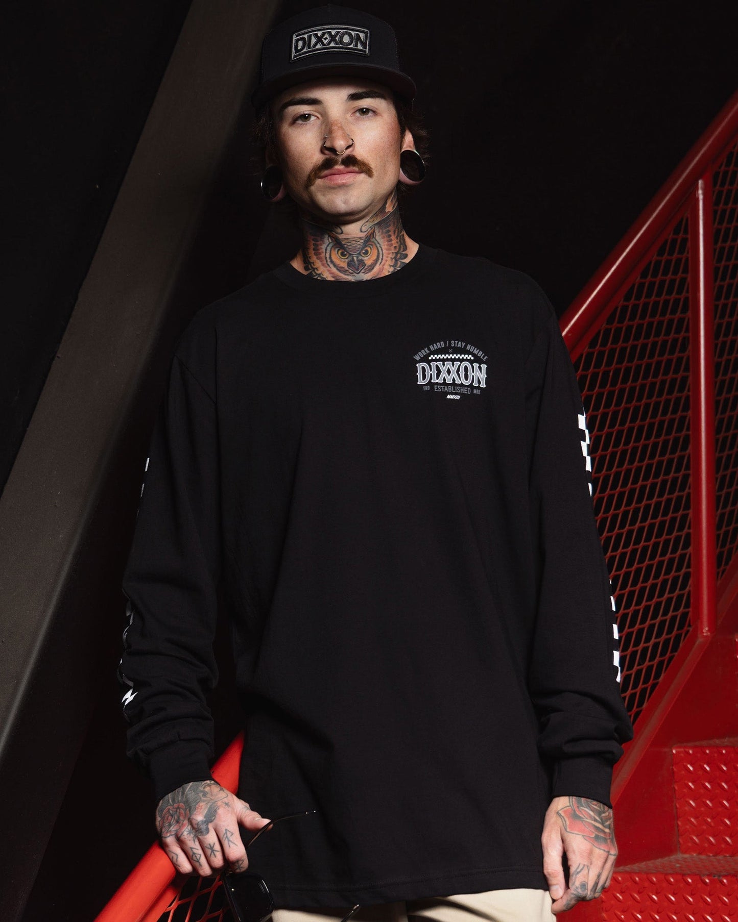 Bones Long Sleeve T-Shirt - Black