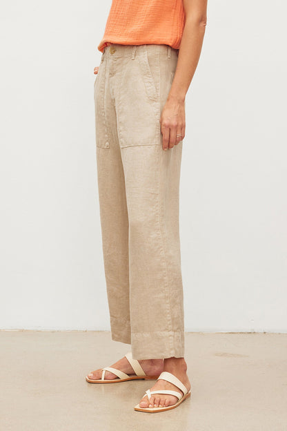 DRU HEAVY LINEN PANT