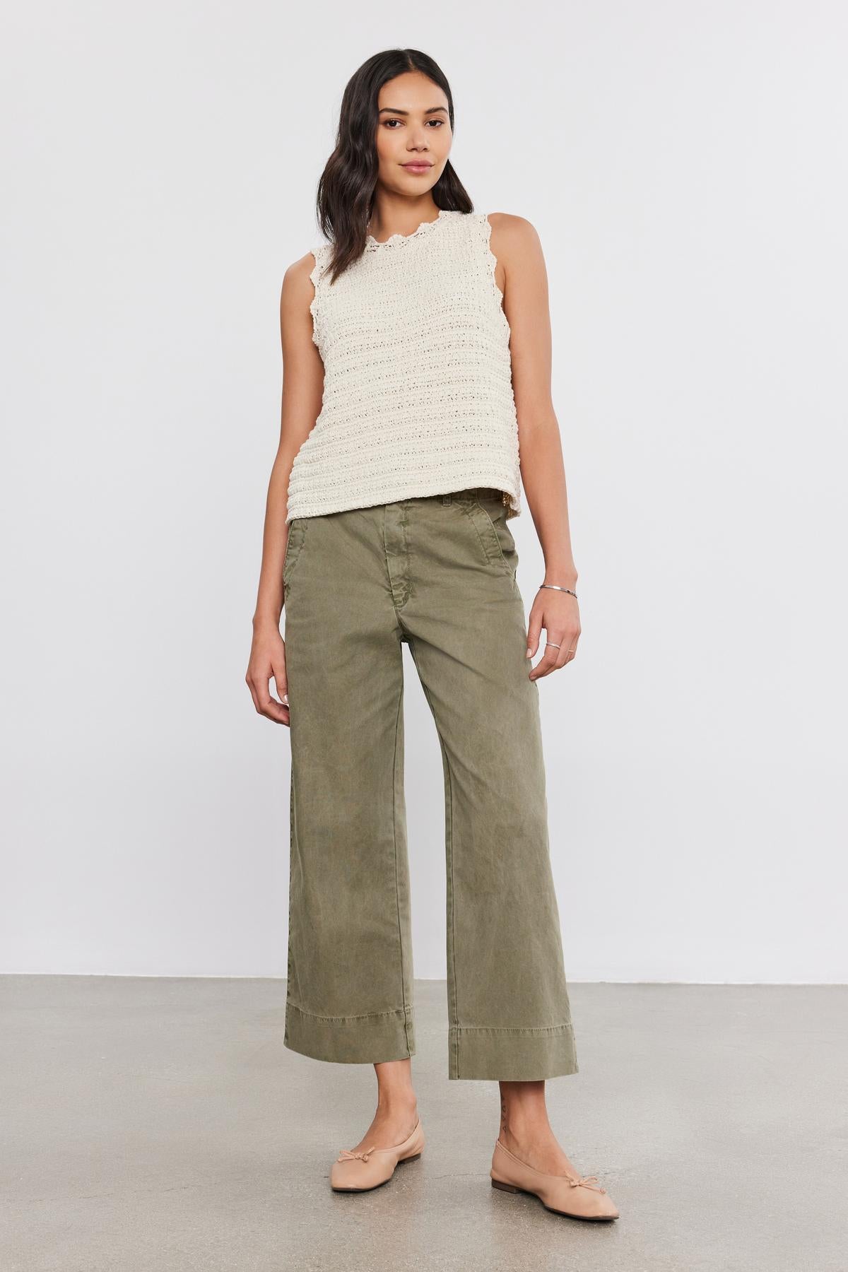 SABINE COTTON CANVAS PANT