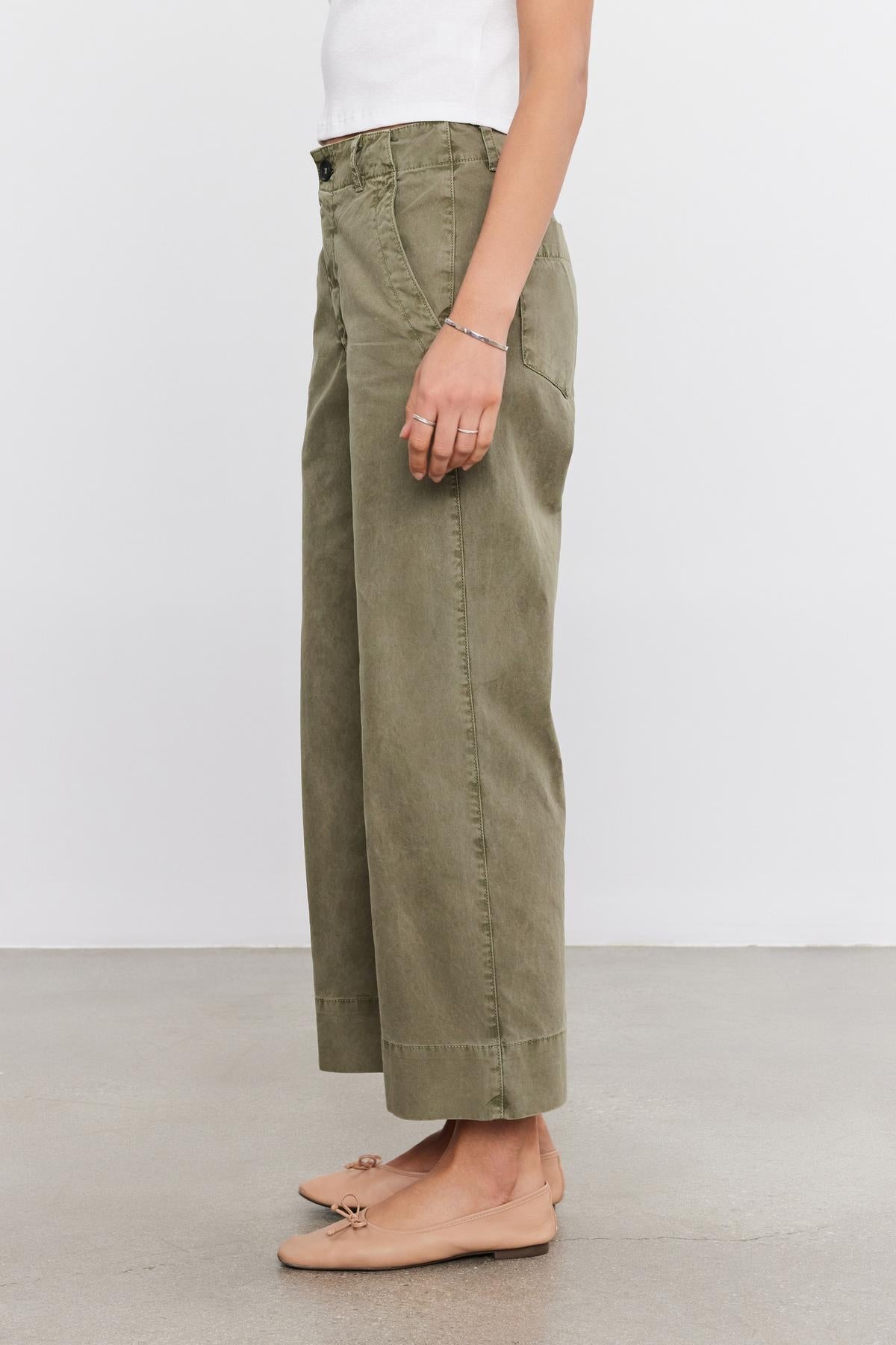 SABINE COTTON CANVAS PANT