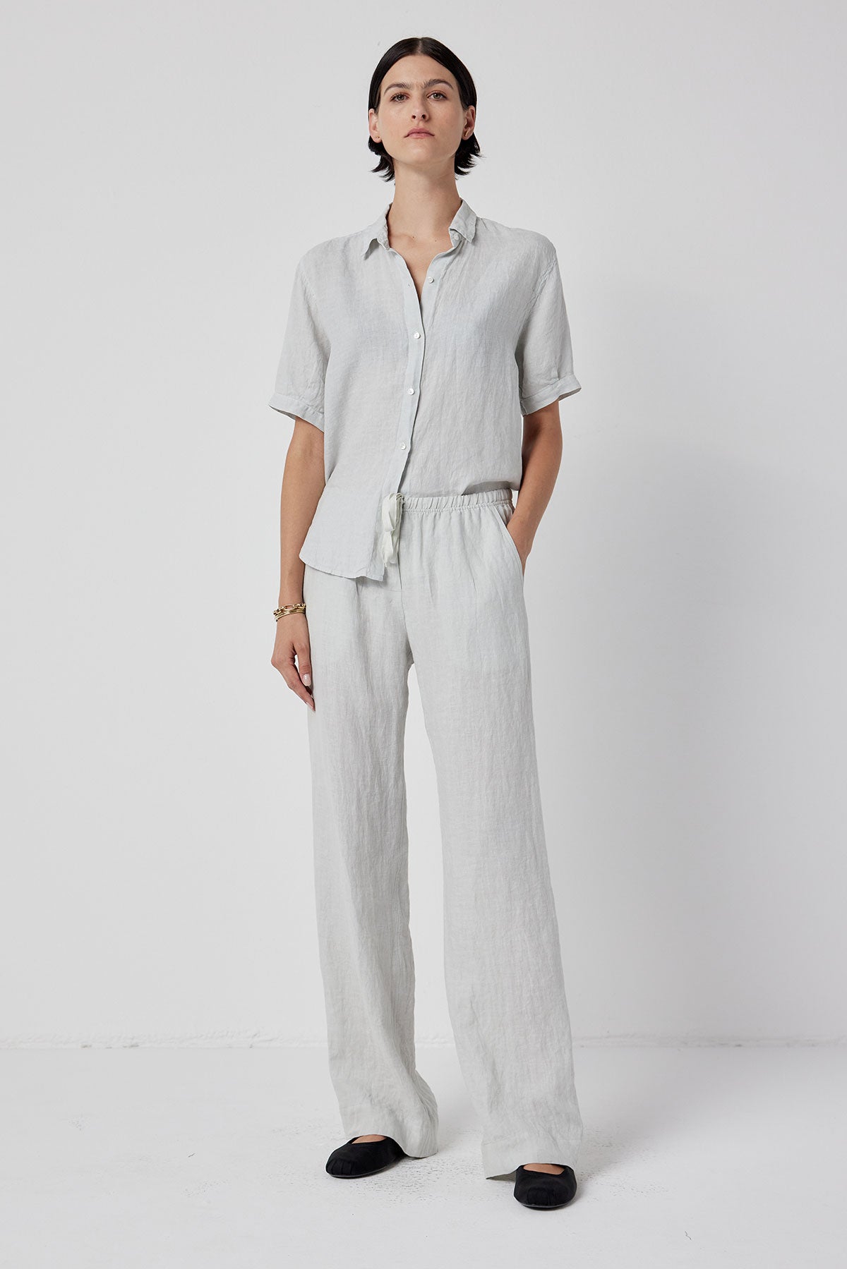 MULHOLLAND LINEN SHIRT