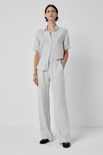 MULHOLLAND LINEN SHIRT
