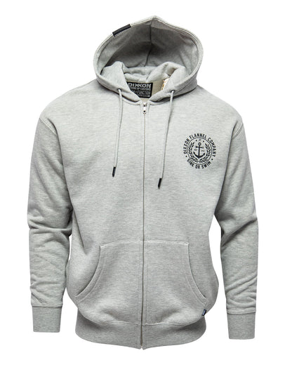 Calypso Zip Up Hoodie - Heather Gray