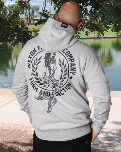Calypso Zip Up Hoodie - Heather Gray