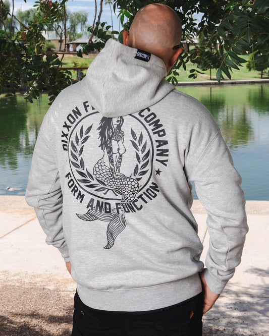 Calypso Zip Up Hoodie - Heather Gray