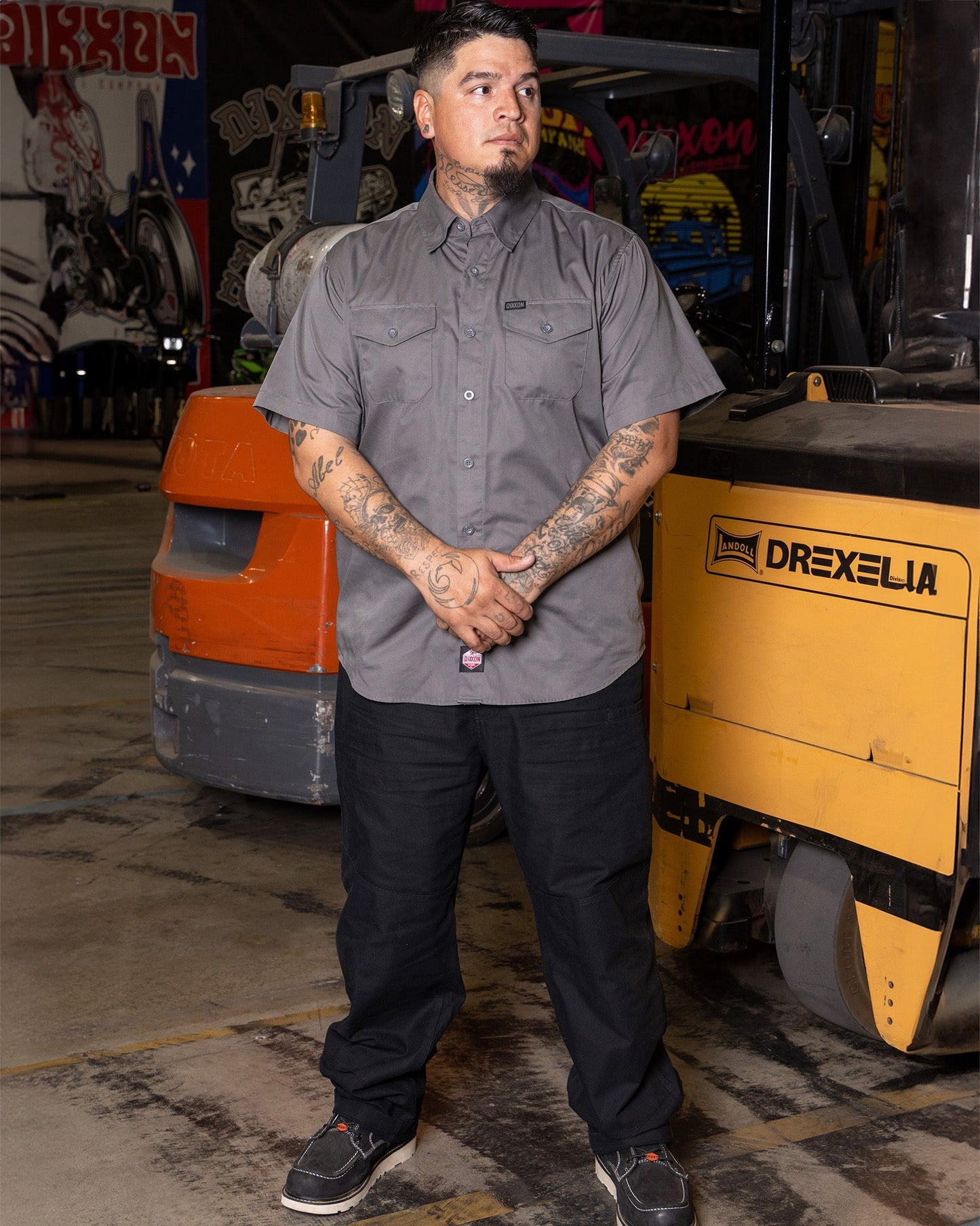 Canvas Work Pants - Black
