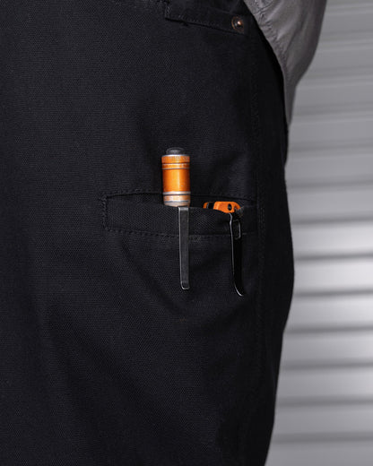 Canvas Work Pants - Black