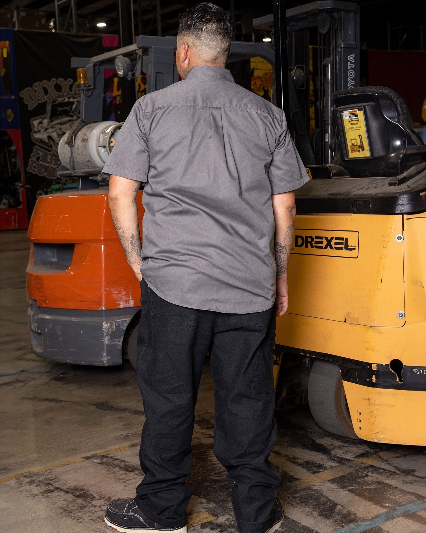 Canvas Work Pants - Black