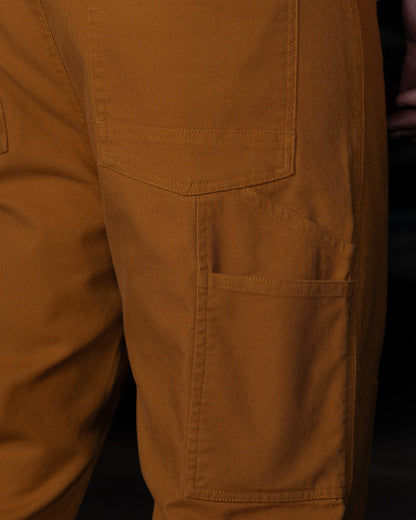 Canvas Work Pants - Camel
