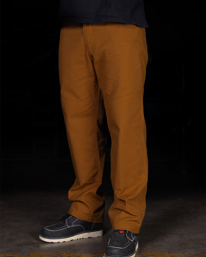 Canvas Work Pants - Camel