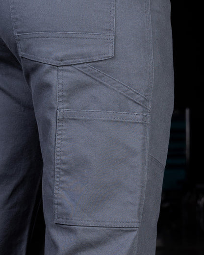 Canvas Work Pants - Gray