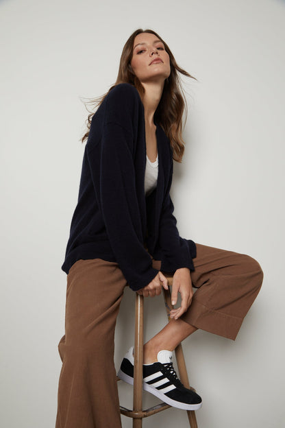 LILA CASHMERE CARDIGAN