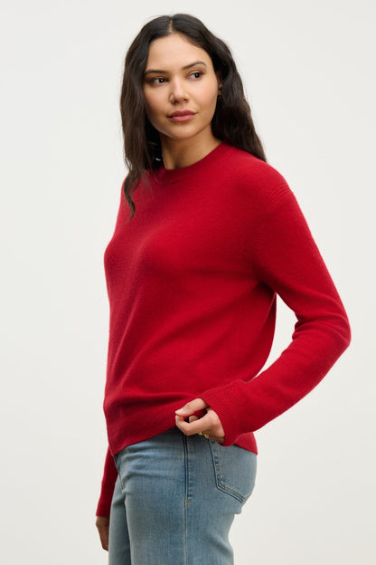 CRYSTAL CASHMERE SWEATER